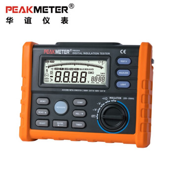华谊PEAKMETER MS5205 绝缘电阻测试仪绝缘电阻表 数字兆欧表 定做 1台
