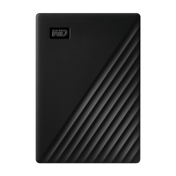 西部数据(WD) 1TB USB3.0 移动硬盘 My Passport随行版 2.5英寸 黑色 高速 便携 加密 自动备份 兼容Mac