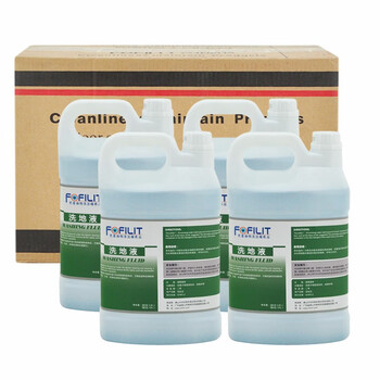 芳菲丽特（FOFILIT）C-016 洗地液 地面油垢污渍清洁剂 瓷砖清洗保养液  3.8L*1瓶