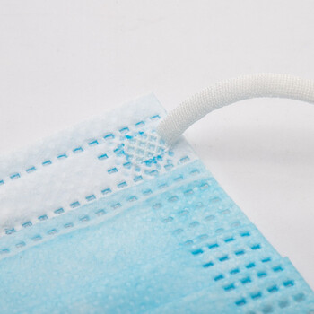 玖弘一次性成人防护口罩2000只/箱三层防护口罩熔喷布无纺布成人通用口罩防尘防花粉防雾霾