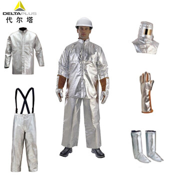 代尔塔（Deltaplus）KITVEPA19SC19C级消防隔热服分体消防隔热服背部有SCBA背囊 定做L码1套