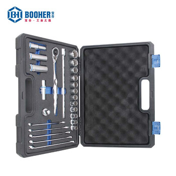 宝合(booher)25件综合维修工具组套 1801012 