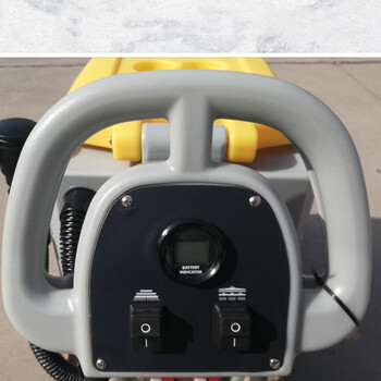 斯图电瓶式洗地机吸干机刷地机一体机多功能手推式充电商用酒店宾馆扫地车 ML400电瓶式手推刷地车(高性能版)