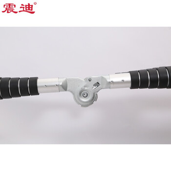 震迪铝合金伸缩梯多功能升降梯1.3+1.3米阁楼梯工程梯折叠梯直梯可定制SD0237