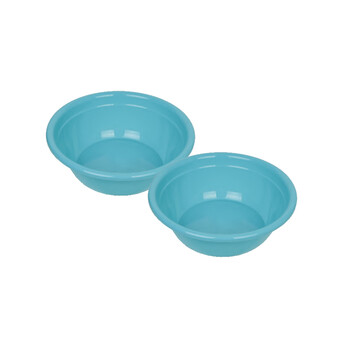 亿丽佳 清新系列塑料盆洗脸盆33cm（中号） 10件/组