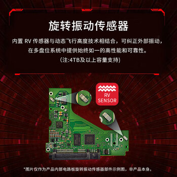 希捷（SEAGATE）NAS硬盘 4TB 256MB 机械硬盘 CMR垂直 静音低耗 数据恢复服务 3.5英寸 希捷酷狼 ST4000VN006