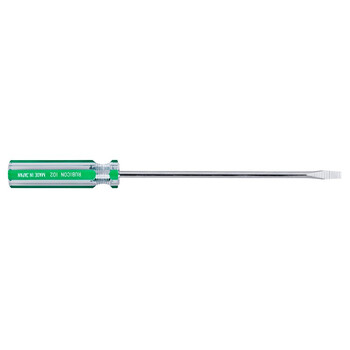 罗宾汉（RUBICON）No.102 强磁力彩条螺丝批 5.0 X 200mm螺丝刀 一字起子 改锥