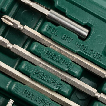 世达（SATA）09326 80件6.3MM系列旋具头组套