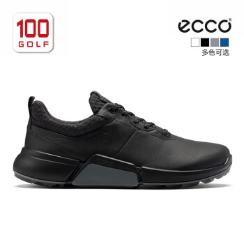 ecco爱步高尔夫球鞋男21全新男子高尔夫健步h4系列男鞋高尔夫鞋 黑色