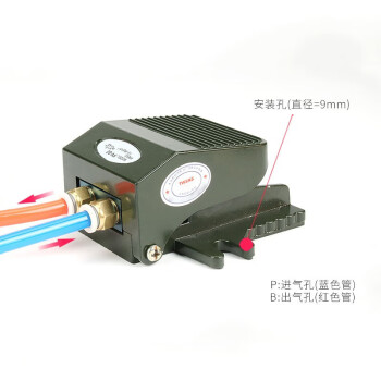 山耐斯（TWSNS）气动脚踏阀开关气缸控制器 FV-02 一开一关 