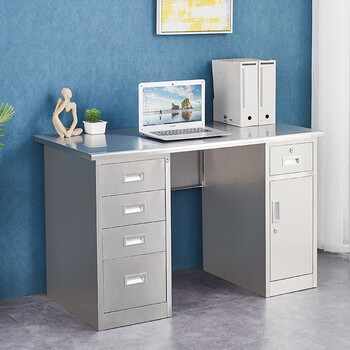 贺曼201不锈钢工作台 1.2米车间生产线组装台工厂检验桌四斗一门高750长1200深600