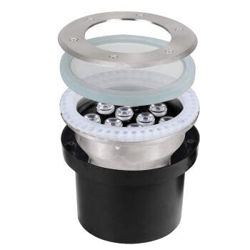 贝工 LED地埋灯 草坪灯户外嵌入式埋地灯 6W 暖光 BG-DM220-6W 220V 