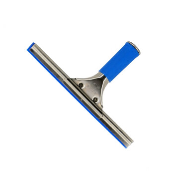 白云清洁（baiyun cleaning）AF04114A 不锈钢玻璃刮 刮水器玻璃清洁工具 35CM蓝色