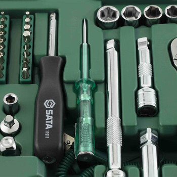 世达（SATA）09014A 120+2件6.3x10x12.5MM系列综合组套