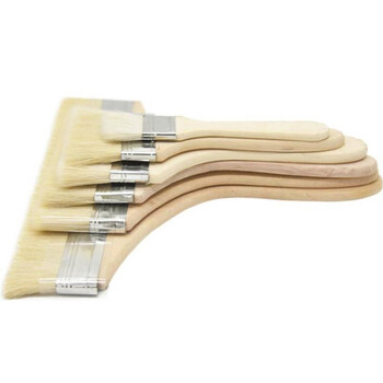 谐晟 木柄羊毛刷 木把软毛油漆刷面漆刷涂料刷 细毛刷清洁刷 3寸 1把