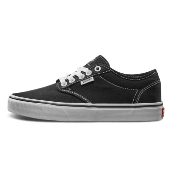 Vans范斯官方正品 黑色低帮女士运动帆布鞋 黑色VN-0K0F187 36,降价幅度18.6%