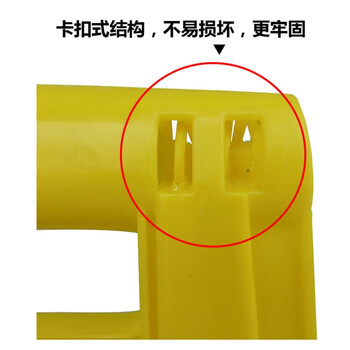 谋福（CNMF）8464 人字牌A字牌 人字警示牌塑料指示牌 （A字告示牌 小心地滑）