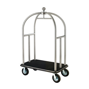 南 XL-22 大堂行李车 不锈钢 可拆装 行李车酒店大堂行李车 箱包推拉车