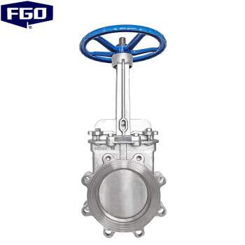 FGO 不锈钢刀型闸阀 304材质 浆液阀排渣阀 插板阀 PZ73W-16P DN300 