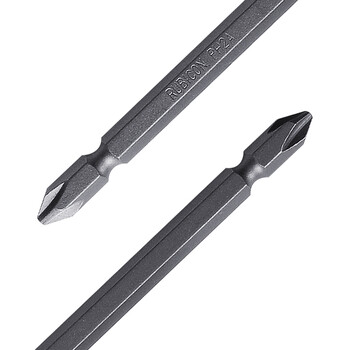 罗宾汉（RUBICON）双头电钻批头十字套装GW-A200电动螺丝刀 强磁风批头200mm 10支装