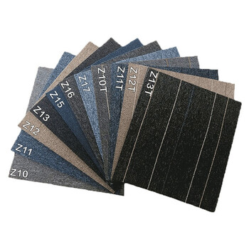 庄太太 浅棕色50cm*50cm 拼接方块满铺耐脏商用办公地毯ZTT-9050