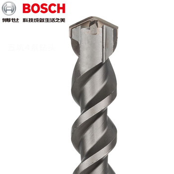 博世（BOSCH）五坑4系钻头 电锤钻头圆柄五坑4系混凝土钻头 20*400/520（1支装）