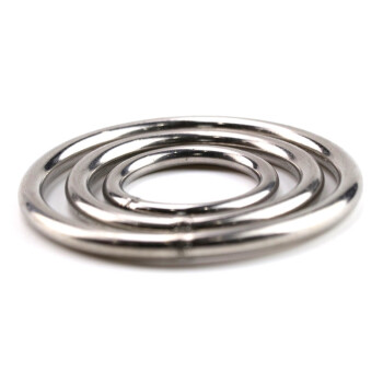 中部工品 钢丝绳链接圆环 O型环 不锈钢圆圈 一个价 6*30