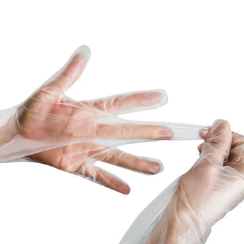 大杨一次性TPE手套 触屏卫生 100只/盒 透明030 L码大号男款码