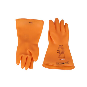 诚格（C&G）STROM 1级10KV绝缘手套 1LO-150/S1-360 乳胶手套电工带电作业高压防触电安全防护