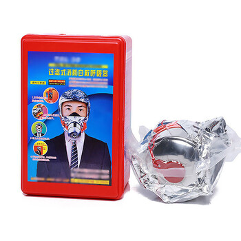 飞尔 消防面具防毒面具 防烟火灾逃生 防火防烟防毒面具过滤自救呼吸器 1个装TZL30 