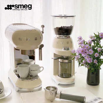 开箱达人深度解析SMEG意式咖啡机+电动磨豆机怎么样插图2