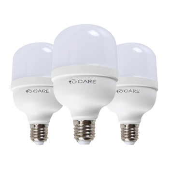 开尔照明（CARE）LED节能灯泡 E27螺口柱形灯泡 白光 18W