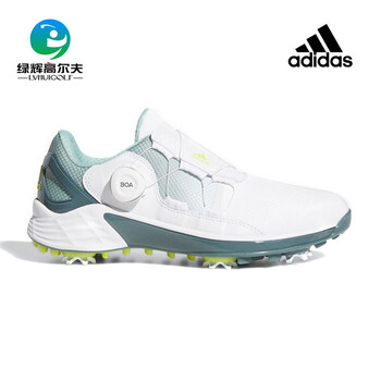 adidas阿迪达斯 高尔夫球鞋女士有钉鞋golf运动鞋活动钉鞋boa锁扣 21