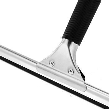 斯图不锈钢玻璃刮刀玻璃清器 刮窗器抹水器玻璃清洁工具伸缩杆 玻璃刮头35厘米宽