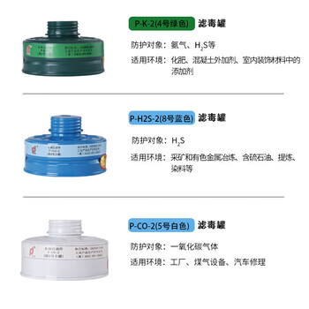 普达 防毒面具 MJ-4007全面罩配P-A-2（3号）滤毒罐 尘毒两用口罩 喷漆化工印刷