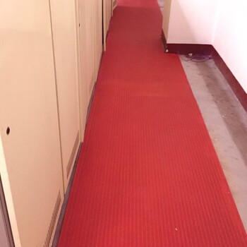 爱柯部落 15KV绝缘垫耐高压配电房配电室条纹红色 8mm  1m*1m 111201