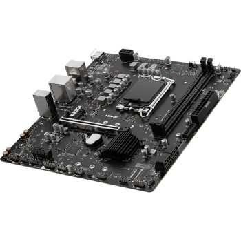 微星（MSI）PRO B760M-B DDR5 游戏电脑主板 支持CPU13400F/14400F/13490F (Intel B760/LGA 1700)