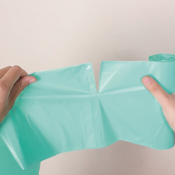 环舟可降解垃圾袋加厚平口玉米淀粉垃圾袋环保生物降解环卫大垃圾袋灰色60*80/60只