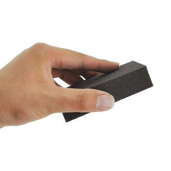 益美得 QJK003 含砂百洁布海绵清洁块清洁擦拭洗碗抹布 金刚砂百洁布（5块装）