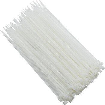 卡夫威尔 尼龙扎带 小号线缆理线带 主机走线束线带 装机扎线带捆扎带 2.5*150mm 白色 150支装 OT1012G