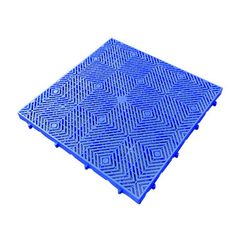 京顿JINGDUN 塑料垫板仓库防潮板塑胶托盘货垫仓库地垫养殖板 蓝色L800*W800*H50mm
