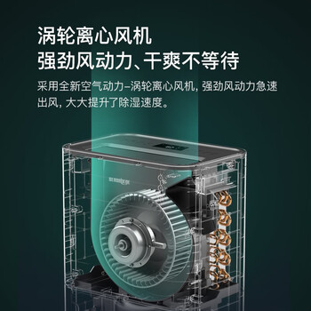 松京（SenseGene）除湿机/抽湿机  除湿量20L/天 家用地下室吸湿器 干燥机干衣净化  DK02