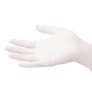 谋福CNMF 4567 一次性检查外科用橡胶无菌乳胶手术手套【 有粉（非灭菌） 50副 】