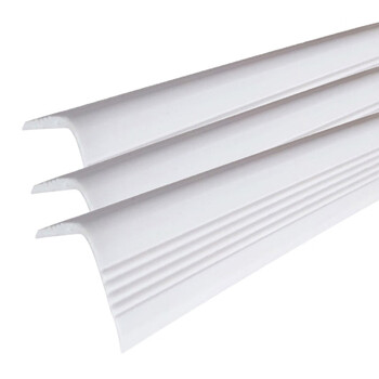 金诗洛 KSL265 安全防撞条 包边护角 包角条 防磕碰条 防撞贴 墙角保护条25*25*3mm(1.2米长-白色)