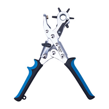 铬克 GEKE 71012 省力型圆孔扁孔打孔钳