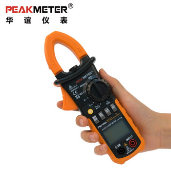 华谊PEAKMETER PM2108A 高精度钳形数字万用表 交直流电流表400A600A 定做 1台