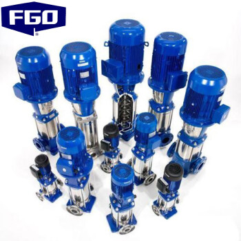 FGO 立式多级离心泵 高压喷淋多级泵 65GDL24-12x4 Q=24m3/h H=48m 功率5.5kw