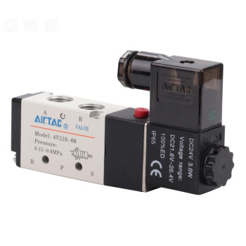 亚德客 AIRTAC 电磁阀 4V130C-06AC220V