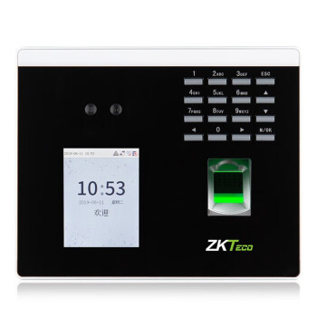 ZKTECOZKTeco/熵基科技 XFace100 动态人脸指纹识别考勤机 门禁系统主机 面部指纹毫秒级门禁打卡一体机