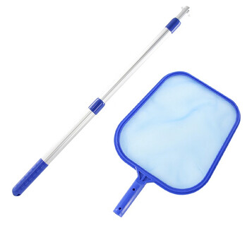 赫思迪格 JG-248 加强深水网泳池捞网 泳池配件捞叶清洁网 浅网过滤网 浅网（带杆）